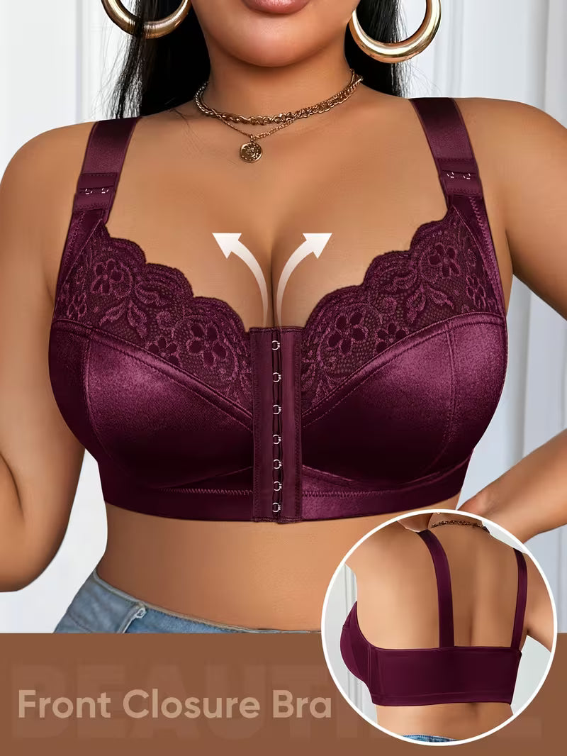 👙TRIAUMPH – [4 τεμ.]🔥50% γυναικείο σουτιέν πλήρους κάλυψης για γυναίκες plus size - Σουτιέν plus size με εκφραστικές αναλογίες