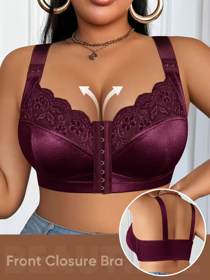 👙TRIAUMPH – [4 τεμ.]🔥50% γυναικείο σουτιέν πλήρους κάλυψης για γυναίκες plus size - Σουτιέν plus size με εκφραστικές αναλογίες