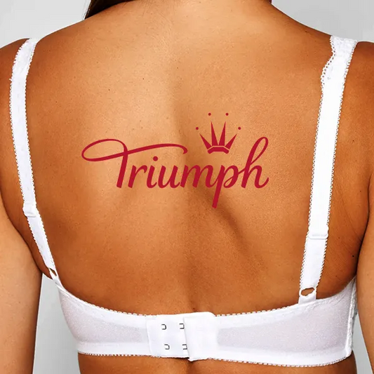 Triumph®👑💝Άνετο σουτιέν από δαντέλα με κέντημα λουλουδιών σε μεγάλα μεγέθη [75A-120F]