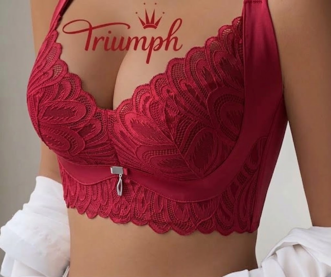 💥 TRIUMPH – [4 db-os] Merevítő nélküli csipkemelltartók