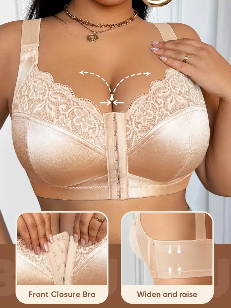 👙TRIAUMPH – [4 τεμ.]🔥50% γυναικείο σουτιέν πλήρους κάλυψης για γυναίκες plus size - Σουτιέν plus size με εκφραστικές αναλογίες