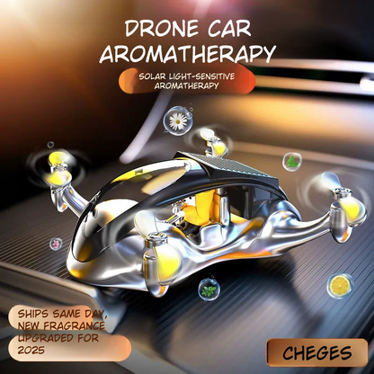 Περιστρεφόμενο ηλιακό drone με άρωμα αυτοκινήτου