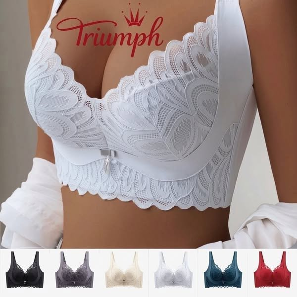 💥 TRIUMPH – [4 db-os] Merevítő nélküli csipkemelltartók
