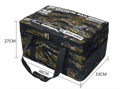 🔥Hot Sale 49% OFF🔥Μεγάλης χωρητικότητας Εξωτερική πτυσσόμενη τσάντα αποθήκευσης Αδιάβροχη φορητή οργάνωση κάμπινγκ και πικνίκ