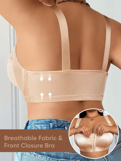 👙TRIAUMPH – [4 τεμ.]🔥50% γυναικείο σουτιέν πλήρους κάλυψης για γυναίκες plus size - Σουτιέν plus size με εκφραστικές αναλογίες